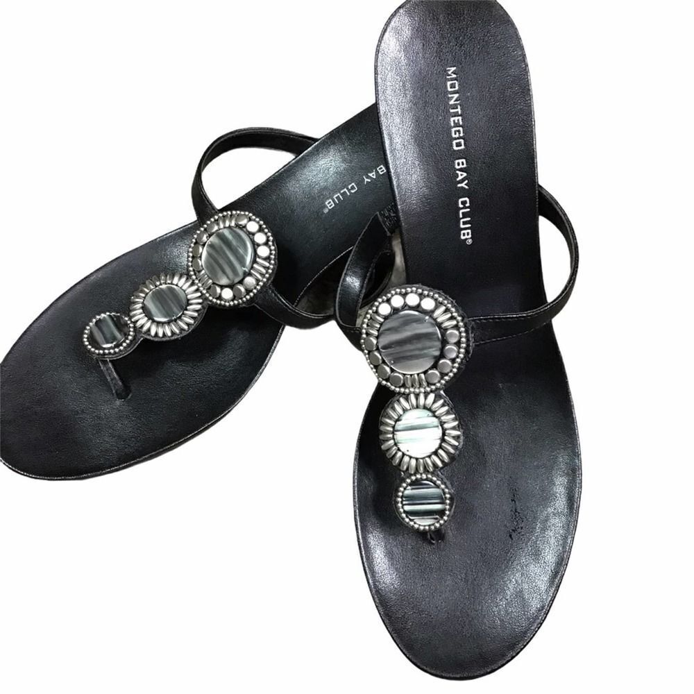 Montego Bay Club embellished Sandals